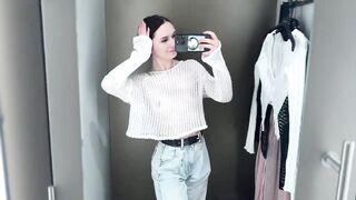 See-Through Try On Haul At The Mall