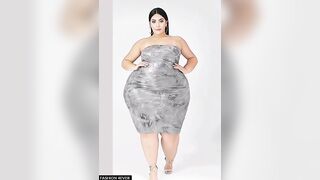 Plus Size Lingerie Fashion Model Try On Haul #plussize #tryonhaul #fashion