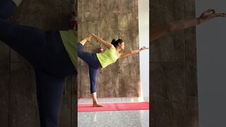 Unlock Natarajasana ✅#yoga #workout #bellyfat #fatloss #fitness