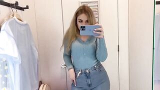 [4K] See Through Try On Haul | Transparent clothes | Lingerie Transparent