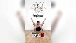 Yoga animal poses level 1 to 10 ???? #workout #amazing #yoga #training #flexibility #mobility #wtf