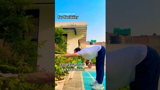 कमर की जकड़न होगी समाप्त #stiffness #stiffback #stiff #flexibility #yoga #yogateacher #healthtips