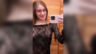 Transparent Mesh Clothes Try on Haul