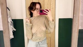 [4k] CUSTOMS: The Most Transparent Try On Haul Ever