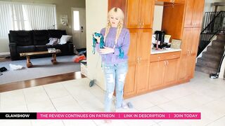 Taylor Mae tries on lace transparent two-piece lingerie by Avidlove | PREVIEW