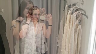 [4K] See-Through Blouses | Try on Haul with Mia (2024)