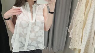 [4K] See-Through Blouses | Try on Haul with Mia (2024)