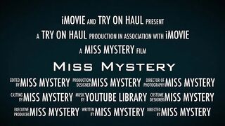 TRY-On ASMR Lingerie in Garden | Lookbook Chilling | Part-2 with Miss Mystery