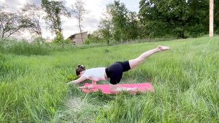 Home Yoga Workout Stretching Flow