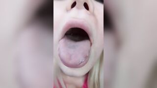 Juicy Tongue Stretching ASMR | Marilyn | @SoftRelaxMedia #tongue #stressrelief #relaxing #stretching