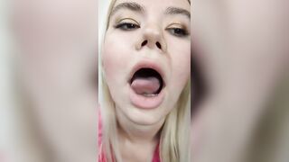Juicy Tongue Stretching ASMR | Marilyn | @SoftRelaxMedia #tongue #stressrelief #relaxing #stretching