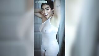 4K TRANSPARENT FISHNET OUTFITS TRY ON HAUL #foryou #transparent #seethrough