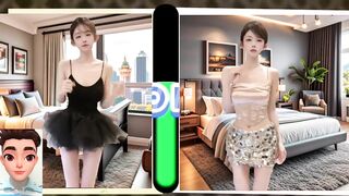 S_ee-Th_rough Try On Ha_ul | Transpa_rent Lingerie and Clothes | Try-On H_aul At The Mall