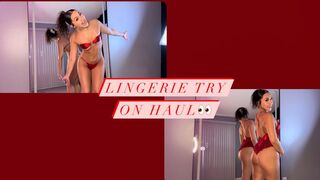 Lingerie try on haul ????