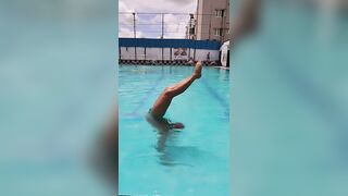 Stretching Handstand #stretching #flexibility #handstandhold #workout #shorts #reel #viral