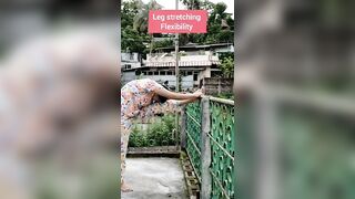 Leg Stretching ???? Feel Good # stress relief #workout #exercize #motivation #love #yoga #ytshortsindia