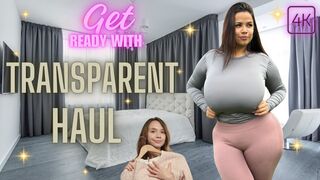 [4K] Transparent Try On With Nauughtyisaa (2024) | See through |Plus size | Lingerie | Sheer Fashion