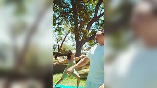 This song is about yoga.