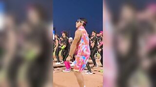 Where our #yoga moms at?? #workout #jazzercise #dance #dancer #hot #dancing #pump #shorts #viral