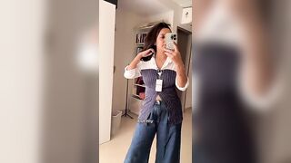 MID SIZED try on fashion haul for a HEAVY CHESTED girl ????????