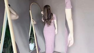 The Perfect skin fit Dress with 4K Try-On Haul
