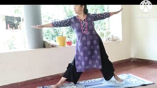 10 basic yoga asanas at a stretch #yoga #Yogaflow #beginnersyoga #travancoreschoolofyoga