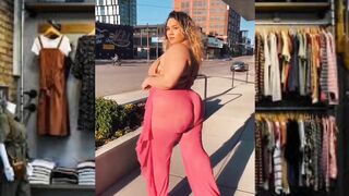 Tight mini dresses in the bedroom ????????TRY ON HAUL AND Ideas Fashion For You | Curvy Model Fashion ????????????