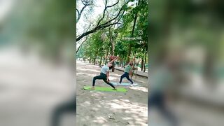 yoga asana flow #yoga #hathayoga #yogaeverydamnday #yogapractice #acroyoga #viralvideo #viralreel