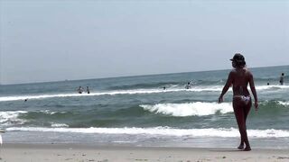 ????????‍♀️Yoga In A Bikini????| Pretty In Pink Series | Flexibility | Workout | Stretching????54 | ASMR ????