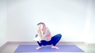 Stretching Art — Legs and Inner Thighs Morning Flow | Yoga Art