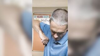 #stretching mid back #wellness #shorts