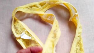 Tiny See through Lingerie bikini Try on haul