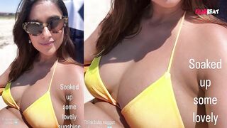 Pregnant Ileana D'Cruz Beach पर Babymoon कर रहीं Enjoy, Yellow Bikini में Baby Bump Pic Viral
