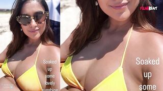 Pregnant Ileana D'Cruz Beach पर Babymoon कर रहीं Enjoy, Yellow Bikini में Baby Bump Pic Viral