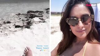 Pregnant Ileana D'Cruz Beach पर Babymoon कर रहीं Enjoy, Yellow Bikini में Baby Bump Pic Viral