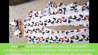 HAPCOPE Women's 3 Piece Swimsuits Tie Dye Bathing Suits Halter Bikini Sets with Mesh Cover Up P...