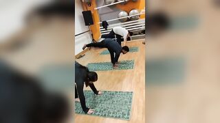 morning session #yoga #yogapractice #youtube #youtubeshorts #viral #exercise #love #shiva #newvideo