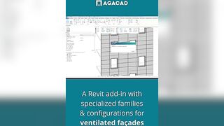Live on June 15 | Quick, Flexible Design & Documentation of Ventilated Façades in Revit #shorts