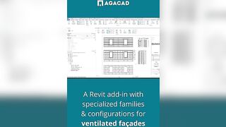 Live on June 15 | Quick, Flexible Design & Documentation of Ventilated Façades in Revit #shorts