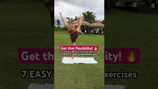 Slim and Flexible Legs Workout???? #flexibility #shorts