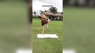 Slim and Flexible Legs Workout???? #flexibility #shorts