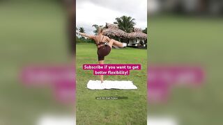 Slim and Flexible Legs Workout???? #flexibility #shorts