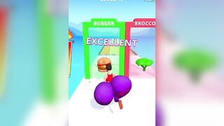 اكثر لعبة محششة في العالم تكبير المؤخرة بالأكل ???? | Twerk Race 3D