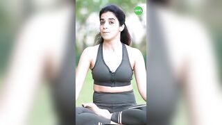 Face Stress Pose I Face Yoga To Relieve Stress With Chopsticks & Ice Globes I OnlyMyHealth