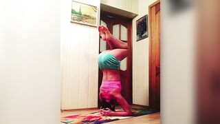 Stretching Legs at Home - Morning Yoga