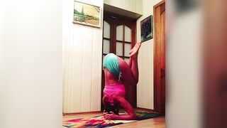 Stretching Legs at Home - Morning Yoga