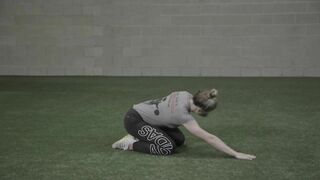 Foam rolling, stretching, and dynamic warm-up: Thoracic Mobility Drill -T Spine Mobilization