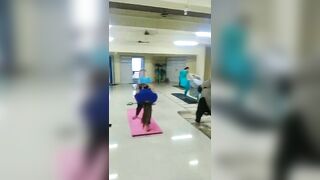 Let's do some stretching ❤️#shorts#ytshorts #stretchingexcercise