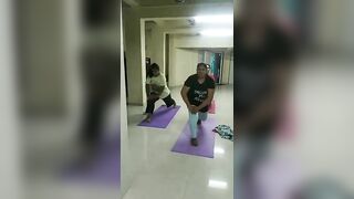 Let's do some stretching ❤️#shorts#ytshorts #stretchingexcercise