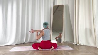 Beginner Yoga Stretching for a good mood